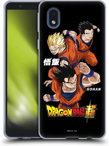Vista 214 de Head Case Designs Funda de gel con licencia oficial de Dragon Ball Super Group Future Trunks Arc Characters [protección de grado militar] compatible