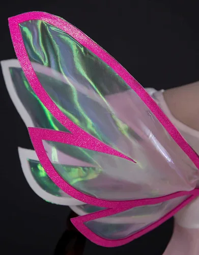 Vista 7 de miccostumes Bonito vestido para mujer y niña con cuello y orejas