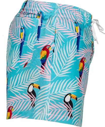 Vista 3 de Meripex Apparel - Bañador para hombre (5.5 in, entrepierna), diseño retro