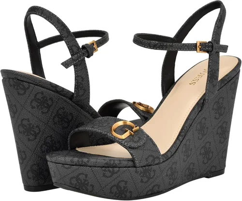 Vista 6 de Guess Sandalia de cuña Himifia para mujer
