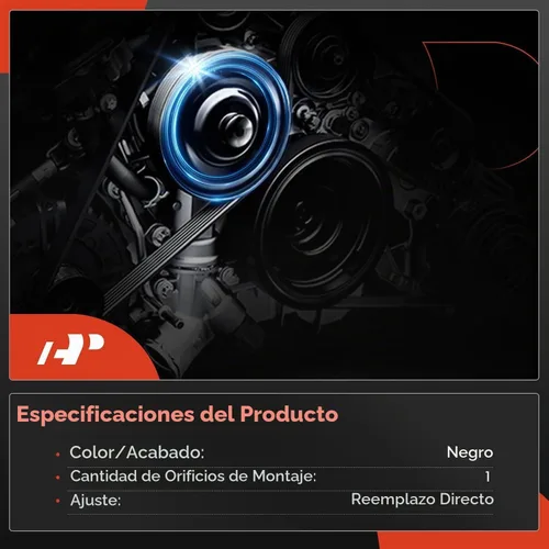 Vista 3 de A-Premium Polea del cigüeñal del equilibrador armónico del motor compatible