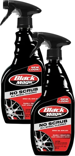 Vista 8 de Black Magic 120230 - Apósito de plástico para moldura de neumáticos, brillo medio, sin rayas, resistente al agua y no grasa para neumáticos