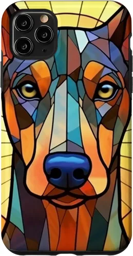 Vista 13 de Funda para iPhone 16 Doberman Dog