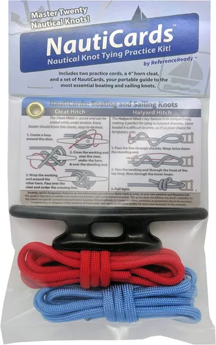 Vista 2 de Kit de Amarre de Nudos Náuticos ReferenceReady para Navegantes y Marineros