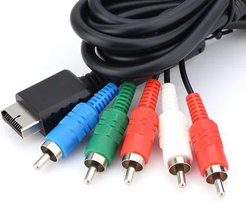 Vista 4 de Cable multisalida AV de alta definición para videoaudio de componentes para el sistema de juegos Playstation PS2 PS3 HDTV o EDTV conector