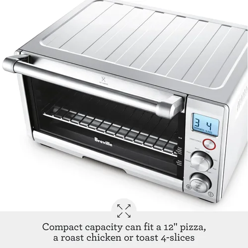 Vista 4 de Breville BOV650XL - Horno compacto inteligente, acero inoxidable cepillado