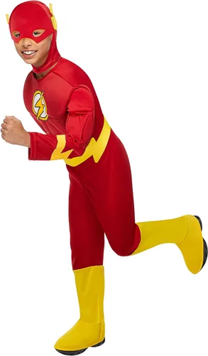 Vista 3 de Rubie's DC Comics Deluxe Muscle Chest The Flash Disfraz infantil
