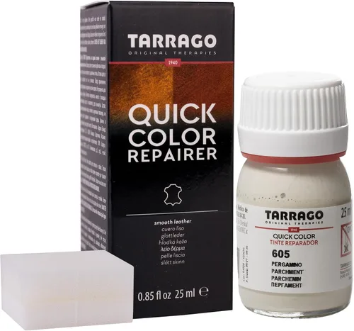Vista 10 de Tarrago Quick Color Leather Repair - Tinte para zapatos, botas y bolsos, Multicolor Azul Caribe #644