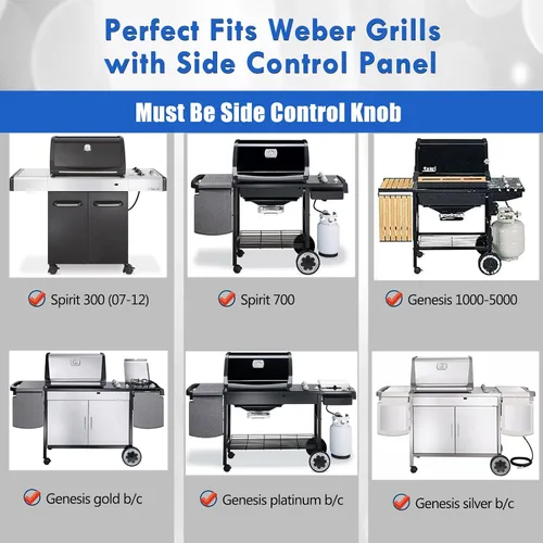 Vista 4 de Piezas de repuesto para rejillas Weber Spirit 300 Series Grill Grate Spirit E-310 E-330 S-315 Spirit II E-310 Plata B/C Oro B/C Spirit 700 Rejilla