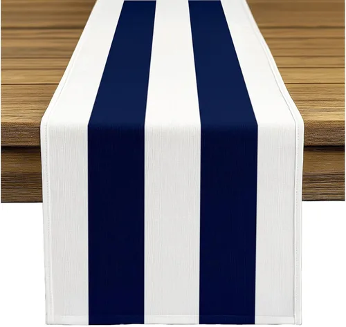 Vista 24 de Fabric Textile Products Servilletas de tela a rayas color lima y blanco Servilletas cabaña de 18 x 18 pulgadas Juego de 12 Resistente a