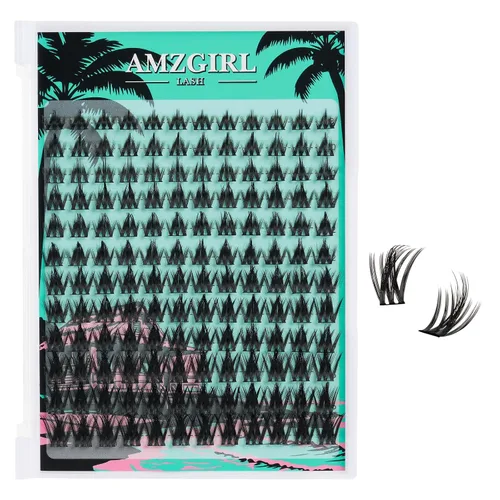 Vista 8 de Kit de racimos de pestañas con purpurina de AMZGIRL