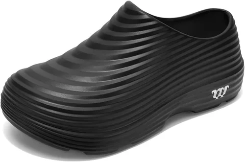 Vista 11 de Armadillo - Zapatos de chef antideslizantes para hombres y mujeres, zuecos cómodos y antideslizantes para enfermería, zapatos de trabajo ligeros