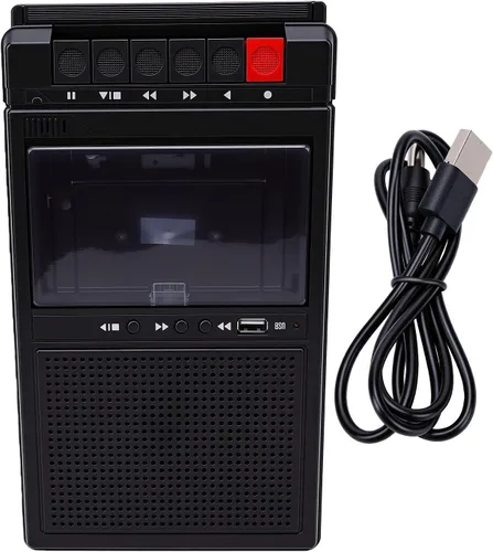 Vista 7 de Grabador portátil del reproductor de cinta del casete de la caja