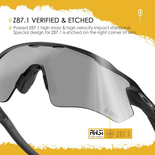 Vista 3 de Lentes de repuesto ANSI Z87.1 para gafas de sol Oakley Oil Rig