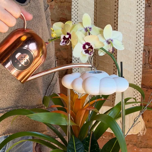 Vista 7 de La Nube Original de Lluvia Goteante para Plantas, Nube de Lluvia para Riego de Plantas, Regalos para Amantes de las Plantas, Regalos para Mujeres