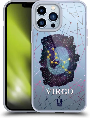 Vista 14 de Head Case Designs Aquarius Zodiac Constellation - Funda de gel suave compatible con Apple iPhone 13 Pro Max