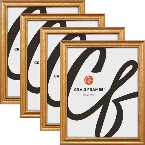 Vista 14 de Craig Frames 314BR - Marco de fotos de bronce adornado, 4 x 6 pulgadas, juego de 4