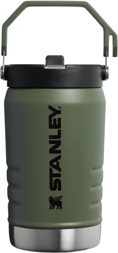 Vista 9 de Stanley IceFlow 2.0 - Jarra con pajilla abatible con asa, de 64 onzas, tapa giratoria y popote abatible, a prueba de fugas para viajes y deportes