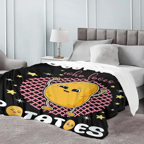 Vista 5 de Manta de regalo para niñas y mujeres, manta de regalo para niñas y mujeres, manta súper suave y acogedora para sofá, cama, sofá, oficina, decoración