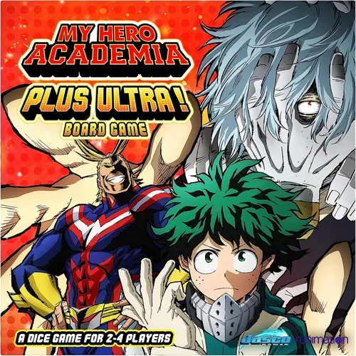 Vista 9 de My Hero Academia Plus Ultra Board - Juego de estrategia para adultos y adolescentes, a partir de 14 años, 2 a 4 jugadores, tiempo de juego promedio