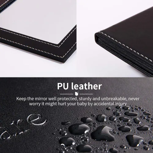 Vista 9 de DUcare Pinceles de maquillaje profesional con bolsa+espejo de tocador plegable con soporte