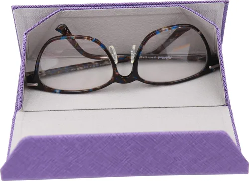 Vista 26 de Real Sic Funda para lentes de sol para hombres y mujeres, soporte magnético plegable para lentes de sol, inspirado en el color sólido