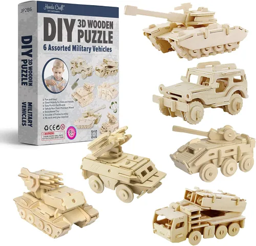 Vista 13 de Hands Craft - Juego de rompecabezas de madera 3D