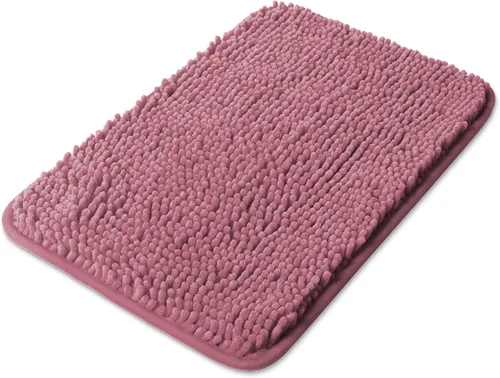 Vista 89 de Yeaban Alfombra de pasillo de baño de 24 x 72 pulgadas, antideslizante, alfombra de baño larga de felpilla gruesa, absorbente y lavable, alfombra