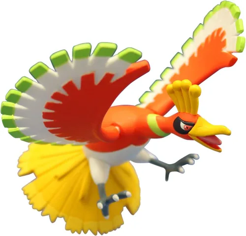 Vista 3 de Pokemon Takara Tomy Monster Collection Moncolle ML-01 Figura Ho-Oh