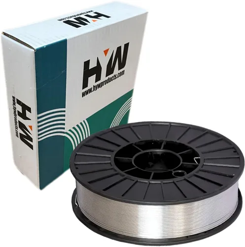 Vista 5 de E308LT0-3 Acero inoxidable con núcleo de flujo sin gas 0.045" Alambre de soldadura Rollo de 2 libras