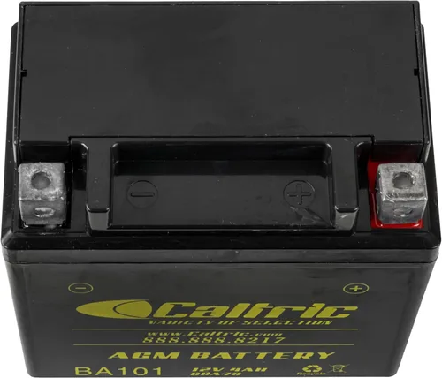 Vista 4 de Caltric Batería Agm compatible con Polaris Scrambler 50 2001 2002 2003