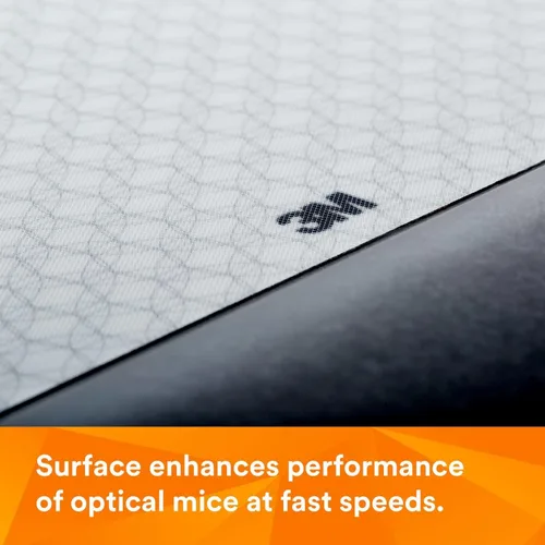 Vista 11 de Tapete para ratón, de 3M, con cubierta trasera no deslizante y diseño de ahorro de energía, estampado de mapa de bits Soothing 3M Gel Technology
