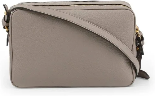 Vista 3 de Prada Mujer Gris Vitello Phenix Cuero Crossbody 1BH079, Gris