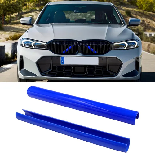 Vista 14 de Jaronx Compatible con insertos de parrilla BMW para series 2 5 6 7 X1 X2, F10 F11 F45 F12 F13 F01 F02 F48, Compatible con cubiertas envolventes