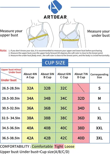 Vista 4 de Women's Fit Camisole with Built in Bra - Spaghetti Straps Camis Tank