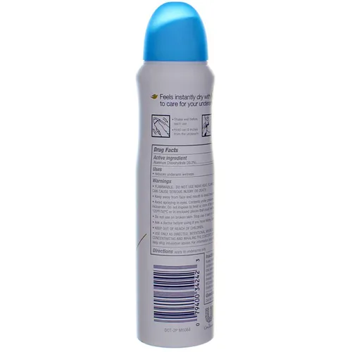 Vista 2 de Dove Dry Spray Antitranspirante, Nourished Beauty 3.80 oz (paquete de 8)