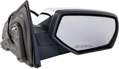 Vista 93 de Kool Vue - Espejo calefactable izquierdo para Chevrolet Silverado 1500 GMC Sierra 1500 2007-2013 plegable eléctrico con luz de señal y lámpara