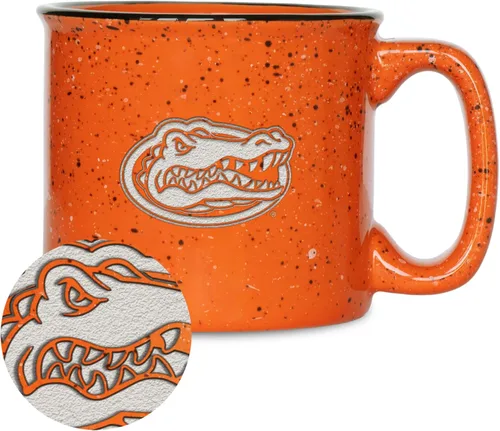 Vista 35 de Rico Industries NCAA Speckle 12oz Laser Engraved Campfire Mug