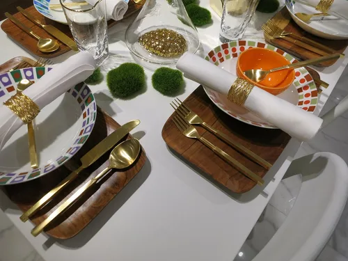 Vista 2 de Godinger Bandeja rectangular de madera para servir, regalo perfecto para las fiestas