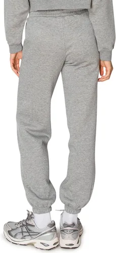 Vista 17 de Cali1850 Pantalón deportivo Cloud Nine Fleece para mujer, cintura alta, ajuste holgado, dos bolsillos, cintura elástica con cordón