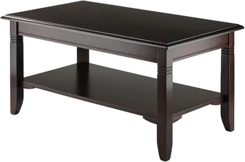 Vista 3 de Winsome Wood Nolan Occasional Table + Eugene Accent Table Bundle Madera maciza