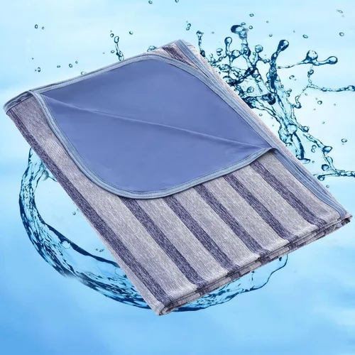 Vista 26 de Marchpower - Manta de enfriamiento para niños que duermen con calor, manta de lana fresca Arc-Chill con diseño de doble cara, fibra de enfriamiento