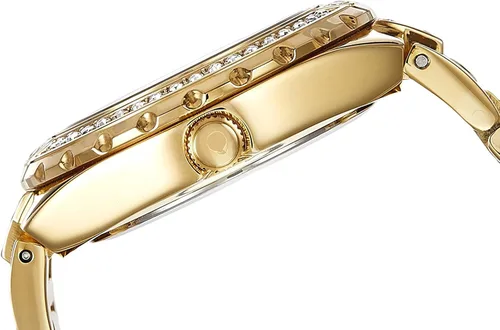 Vista 2 de GUESS W0111L2 Sparkling Hi-Energy Reloj dorado para mujer