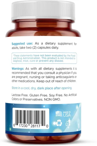 Vista 9 de Suplementos de células madre de 500 mg (60 cápsulas) Natural Anti-Envejecimiento y Longevidad Apoyo con Espirulina y Clorella, Impulsa la Renovación