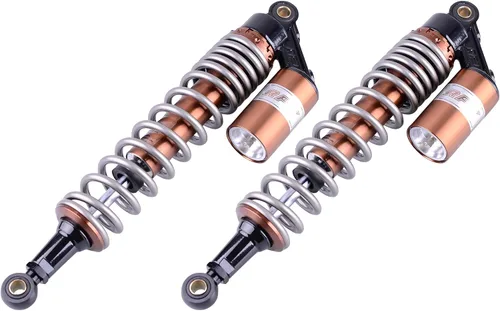 Vista 2 de Amortiguadores traseros universales de 15.75 pulgadas de 15.748 in para Honda Suzuki Kawasaki Yamaha ATV Go Kart Quad Dirt Sport Bikes