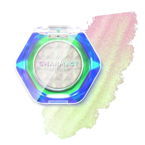 Vista 13 de CHARMACY Star Bomb - Sombra de ojos multicolor con purpurina, paleta de sombras de ojos que cambian de color, sombras de ojos en crema altamente