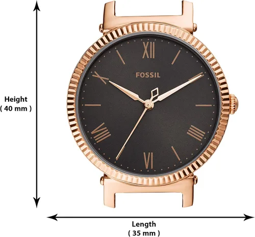 Vista 5 de Fossil Reloj Daisy de cuarzo para mujer de acero inoxidable informal