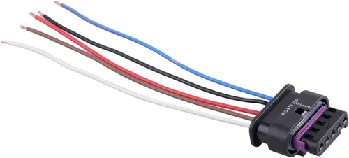 Vista 2 de 269 Motorsports El conector del sensor MAF del flujo de aire de 5 pines 5 alambres reemplaza 4F0973705
