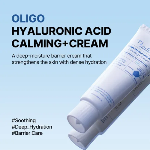 Vista 2 de THE LAB BY BLANC DOUX Oligo - Crema calmante de ácido hialurónico, hidratante facial para piel seca con ácido hialurónico, vegano, crema calmante