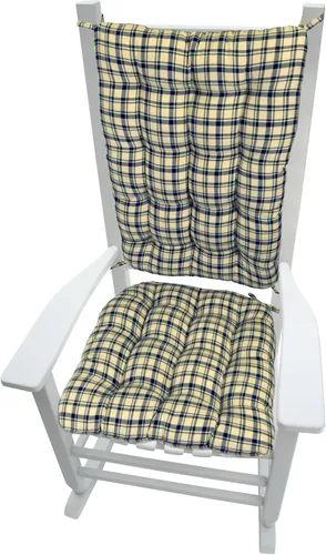 Vista 16 de Barnett Home Decor Bravo - Cojines para silla mecedora, relleno de espuma de látex, 16.5 x 18 pulgadas y cojín de respaldo de 21 x 16 pulgadas